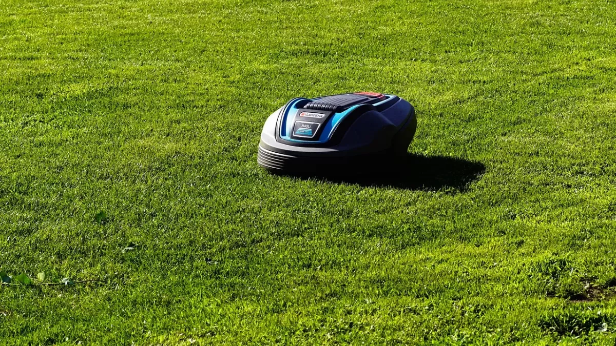 Un robot tondeuse en large promotion