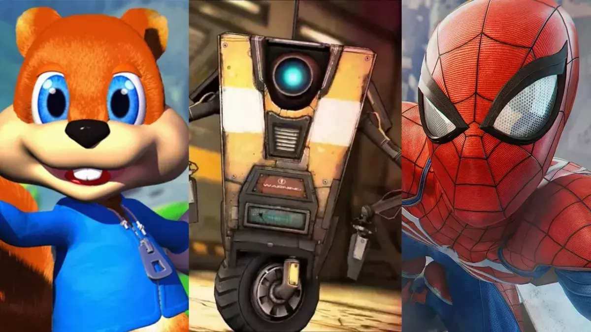 9 personnages plus drôles jeu vidéo