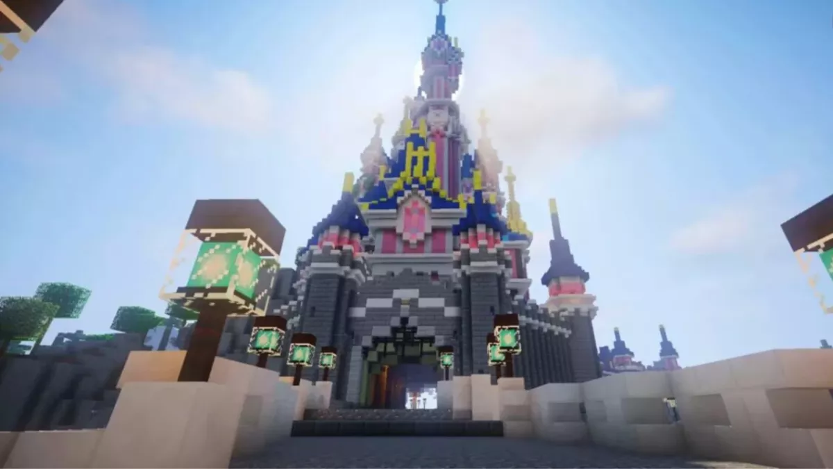 Disneyland Paris dans Minecraft