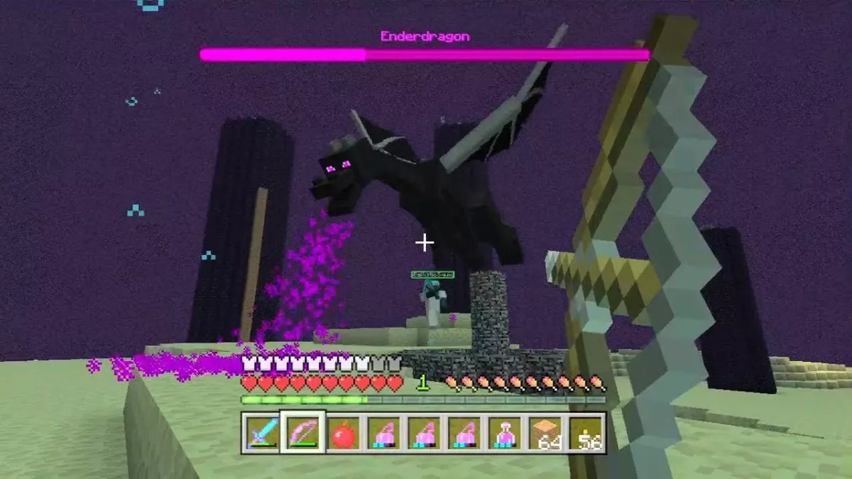Finir Minecraft sans miner un seul bloc