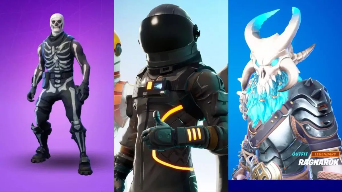Fortnite skins rares Epic Games