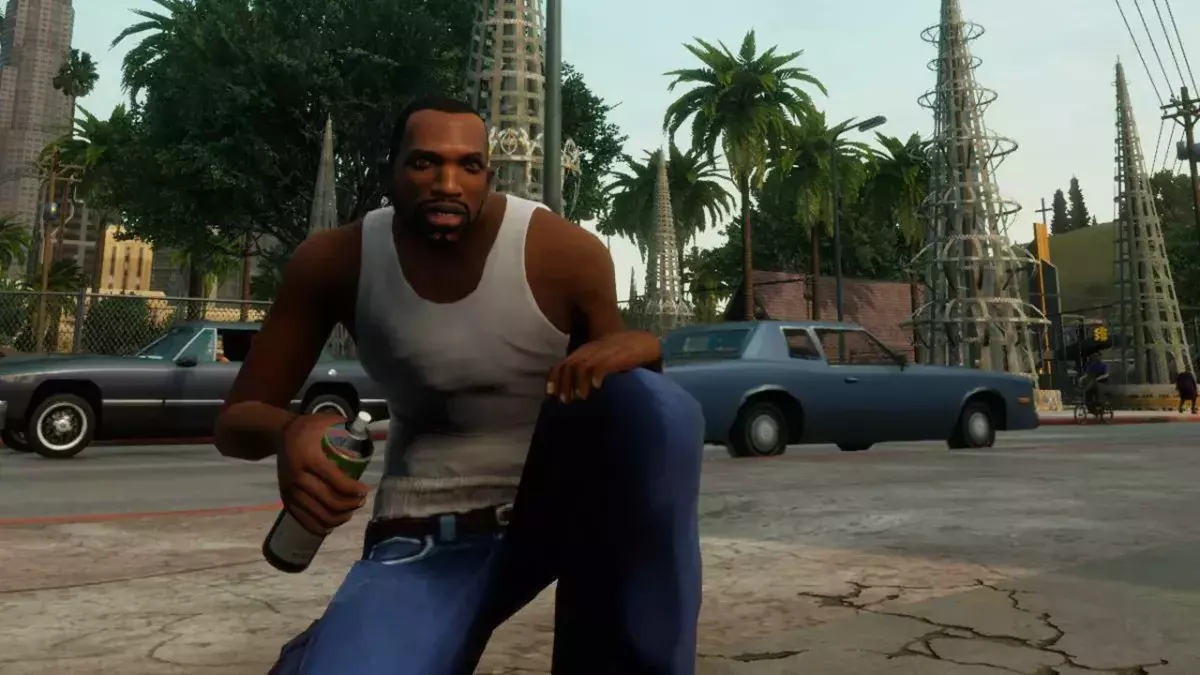 GTA San Andreas bug