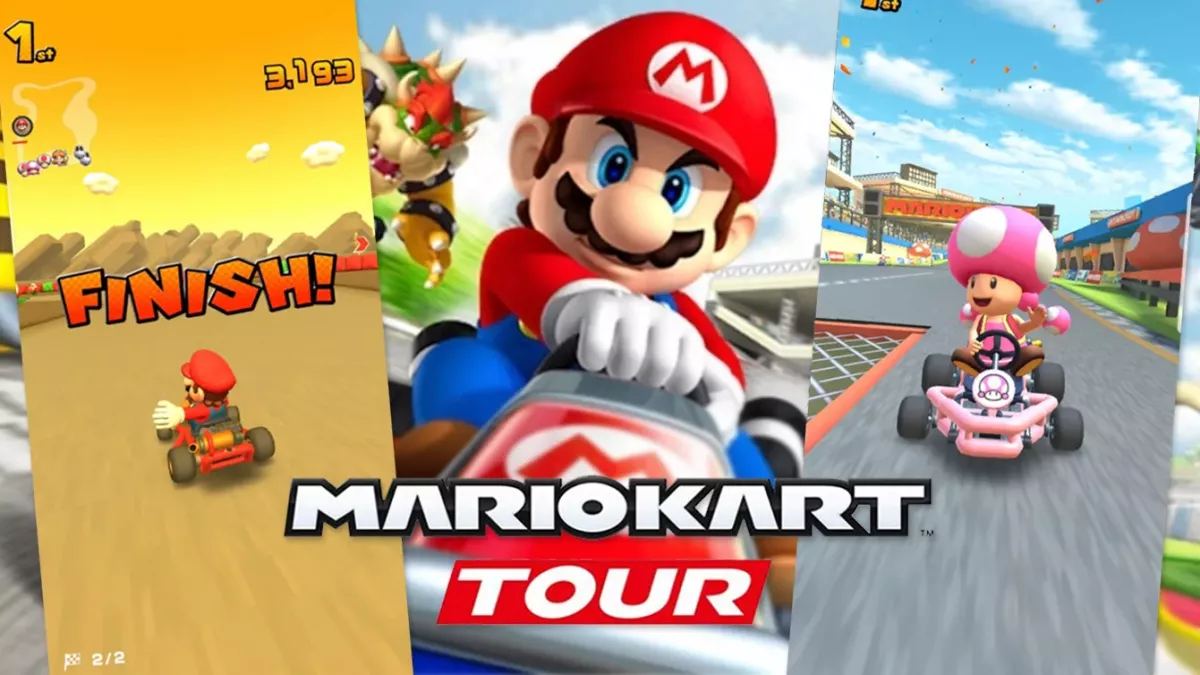 mario kart tour sortie ios android apk