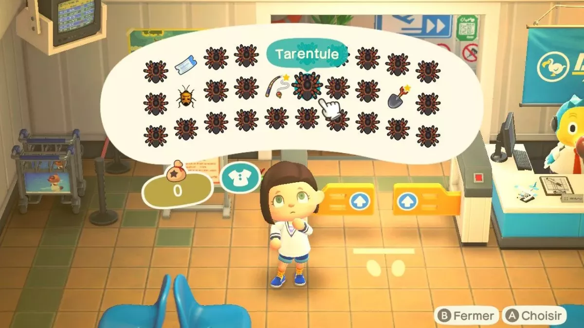 Comment avoir plein de tarentules dans Animal Crossing New Horizons ?