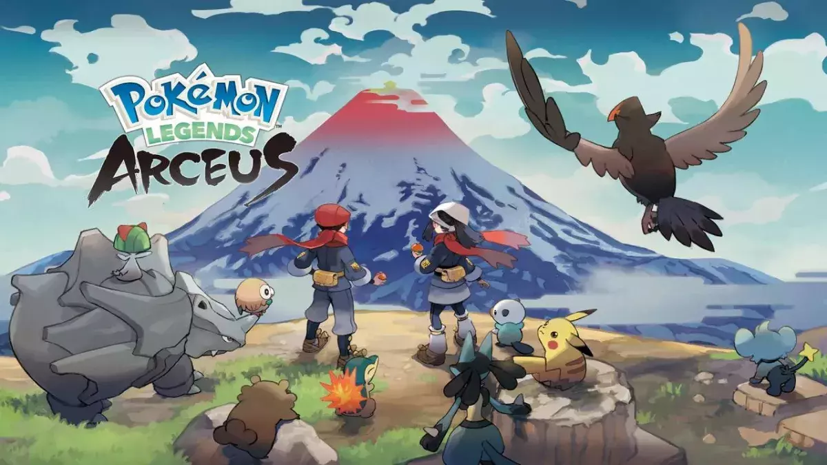 Pokémon Légendes Arceus : un ajout tiré de 'Zelda Breath of the Wild' a leak