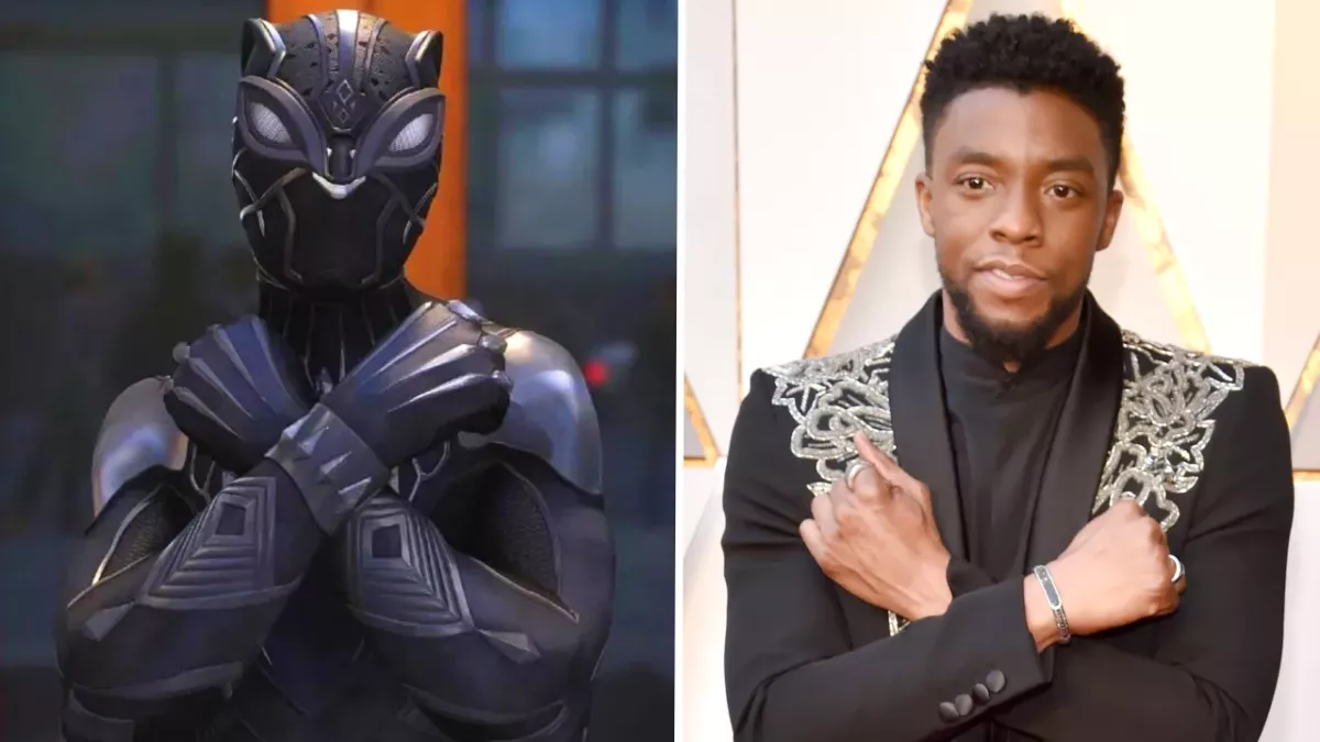 hommage chadwick boseman spider-man 2