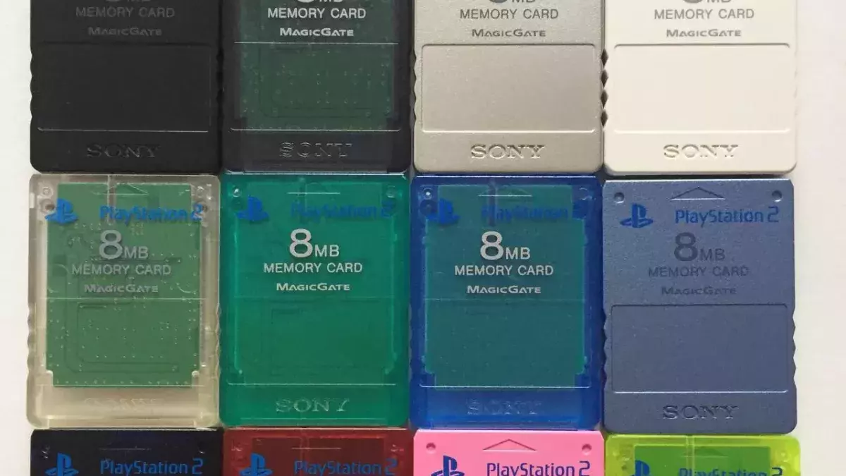 Memory Card PS2 et PS1