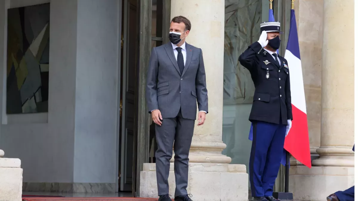 Emmanuel Macron fait référence à L'attaque des Titans sur TikTok