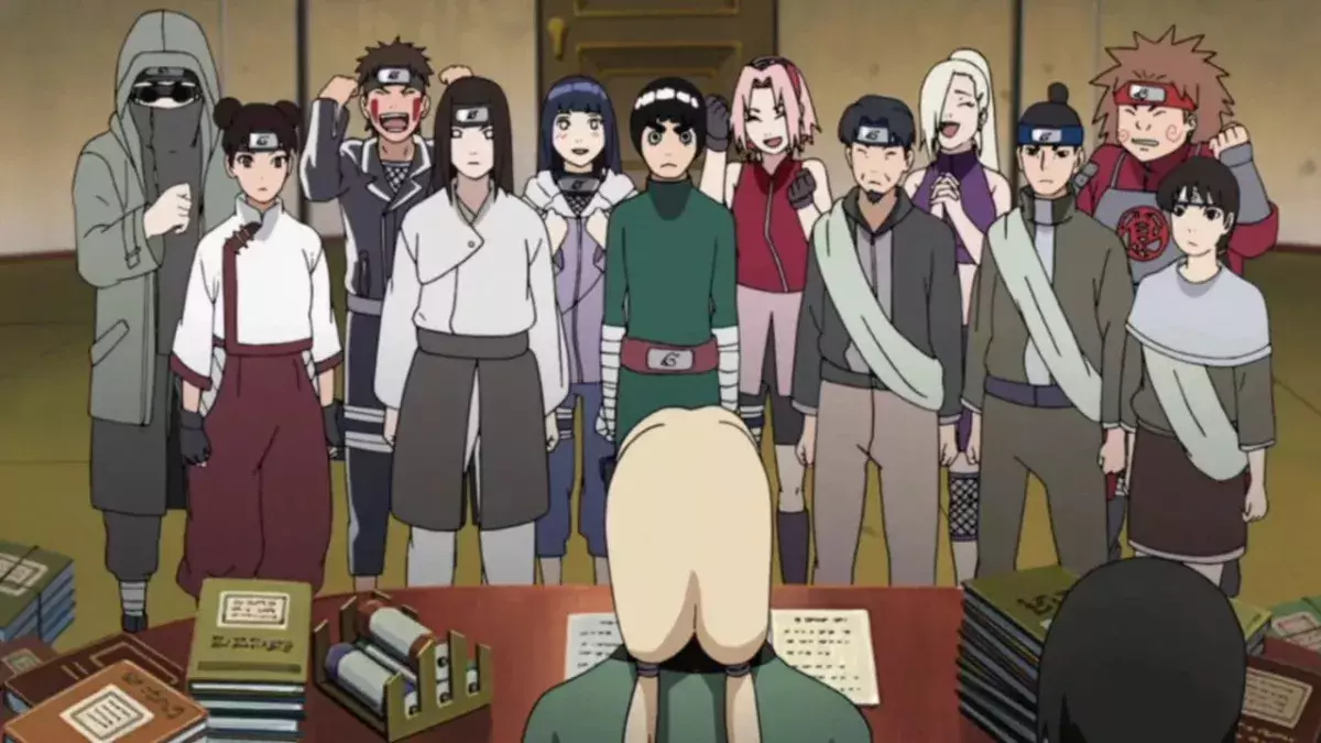 Naruto pire équipe du manga