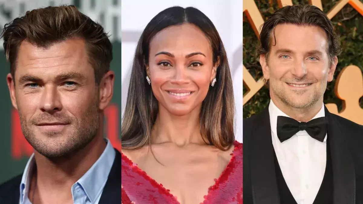 Chris Hemsworth / Zoe Saldana / Bradley Cooper