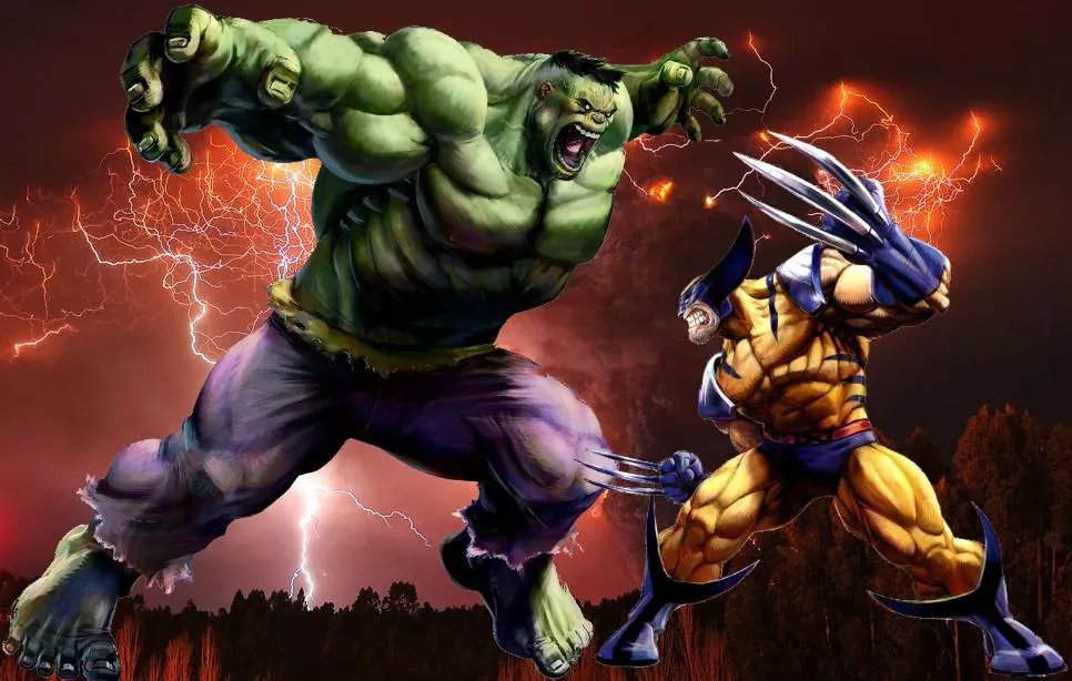 Hulk vs Wolverine