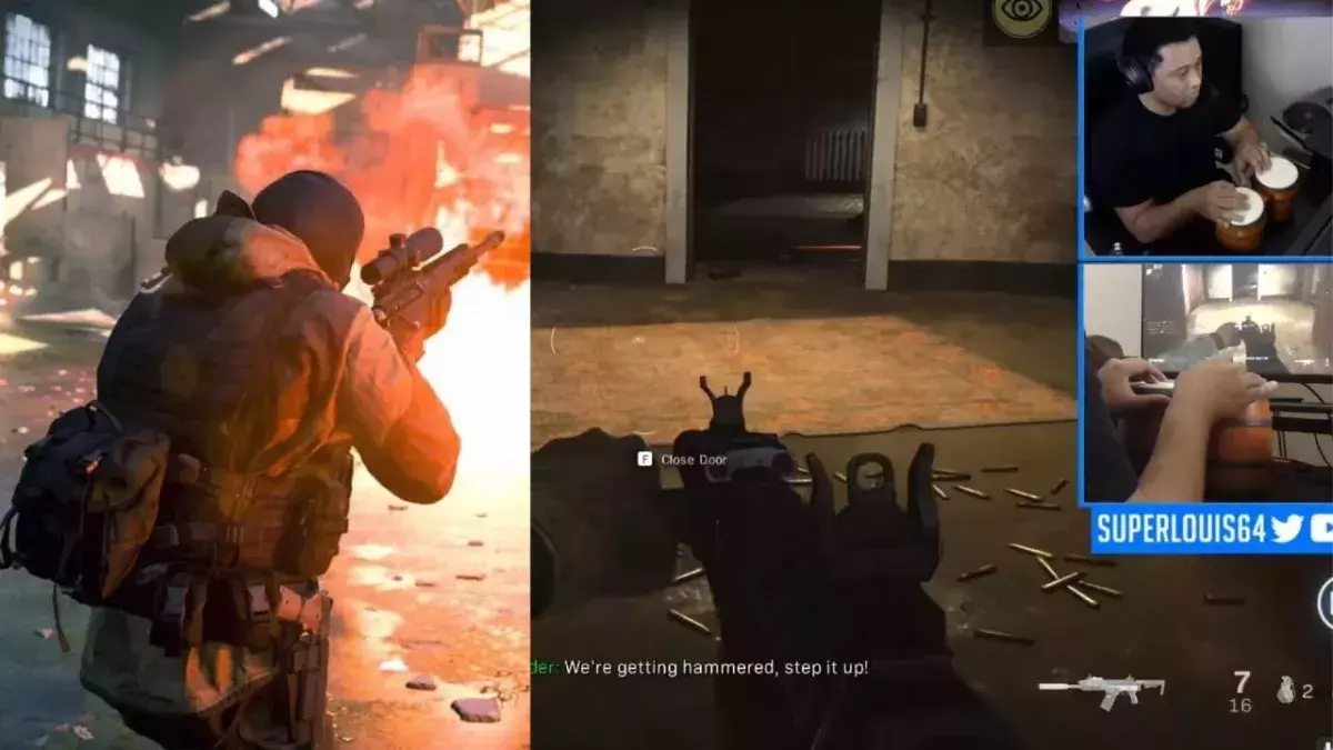 Call of Duty Modern Warfare bongos Donkey Kong