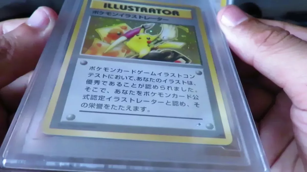 Cartes pokémon rare cher pikachu illustrator