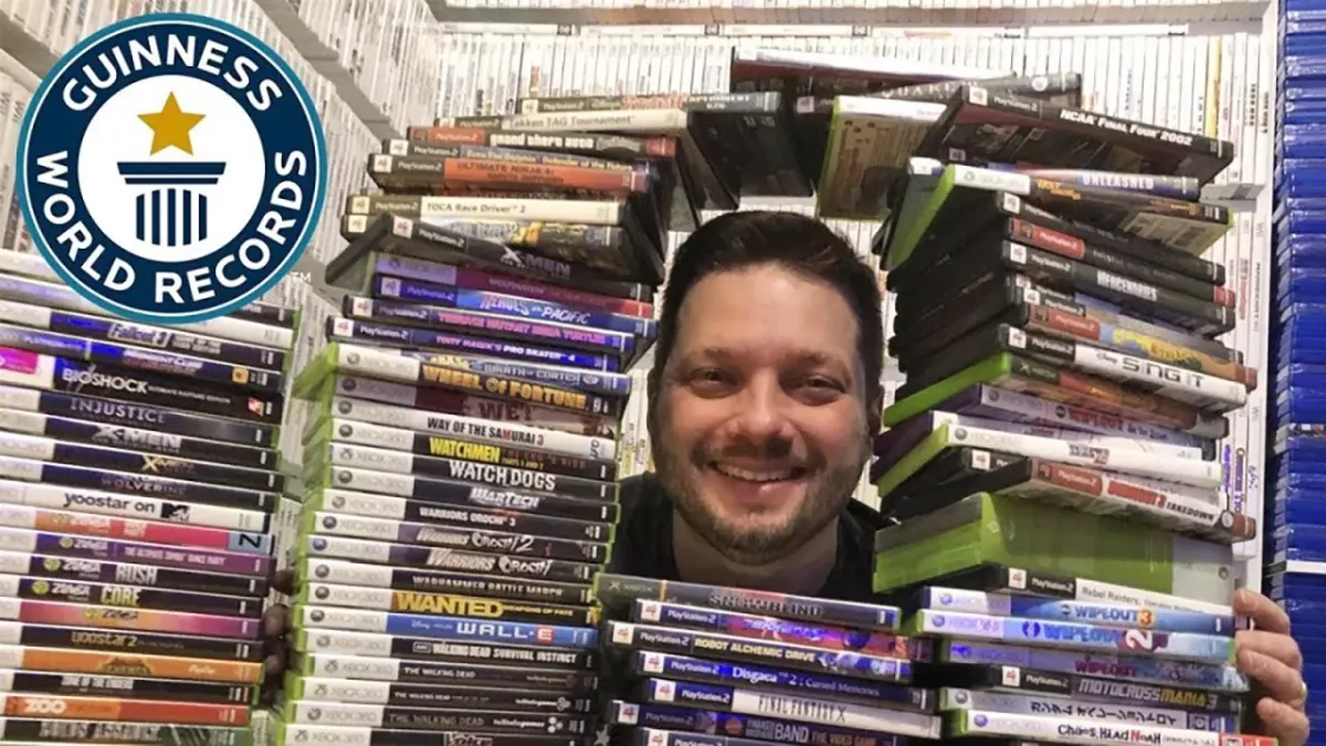 Plus grande collection de jeux vidéo