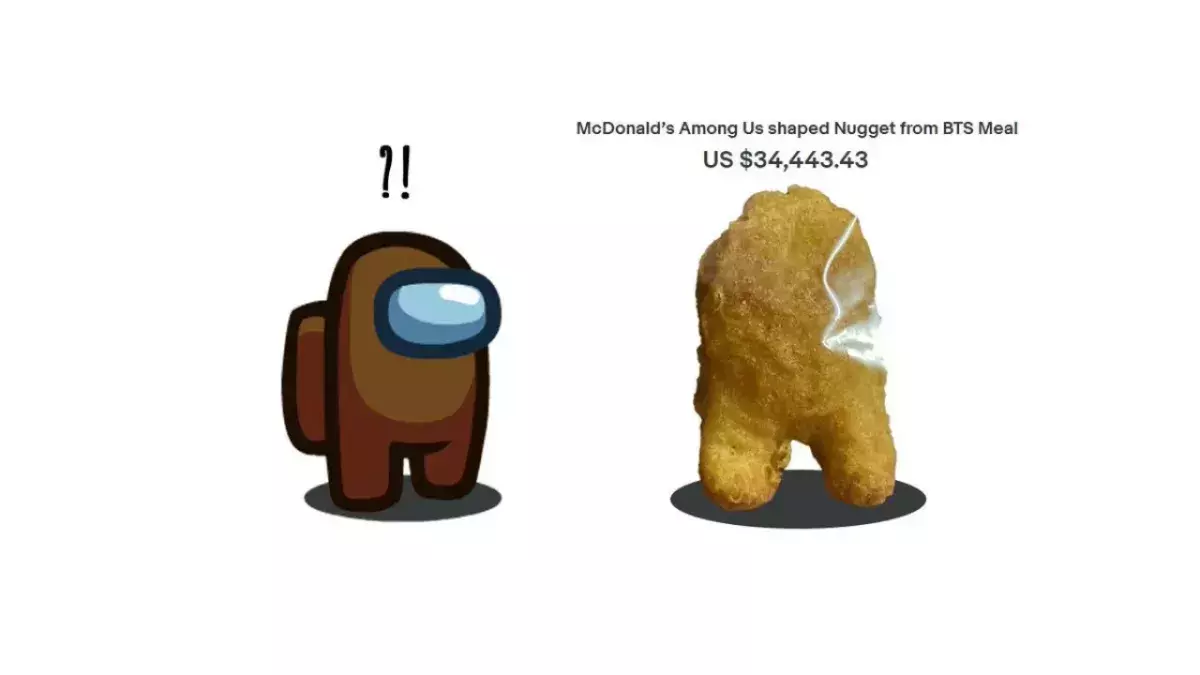 Vendu aux enchères, ce nugget Among Us a été vendu pour 100 000 dollars