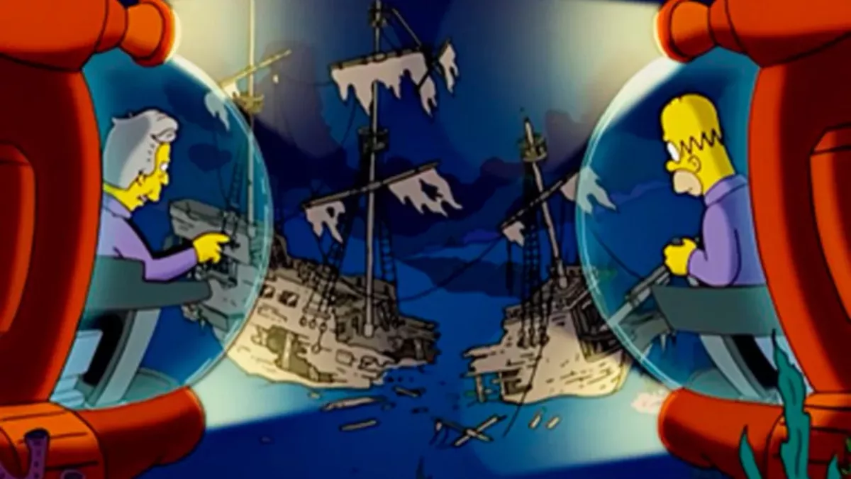 Les Simpson ont prédit la disparition du sous-marin Titan dans un épisode diffusé il y a 17 ans