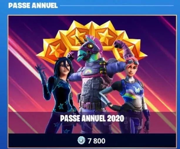 Fortnite : un passe de combat annuel va faire son apparition !