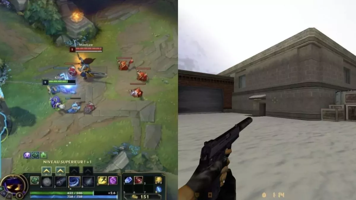 Il gagne une partie de League of Legends et de CS:GO en même temps !