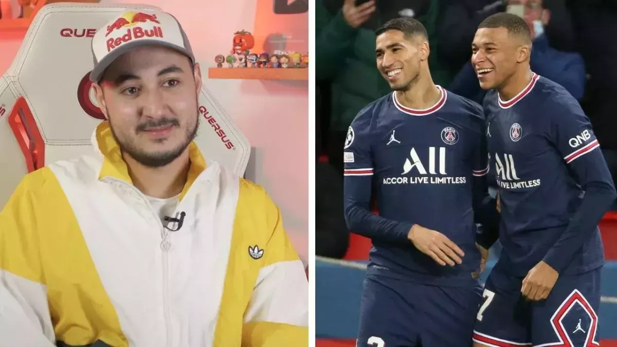 Kylian Mbappé et Achraf Hakimi étaient invités sur la chaine de Gotaga pour jouer à FIFA 22
