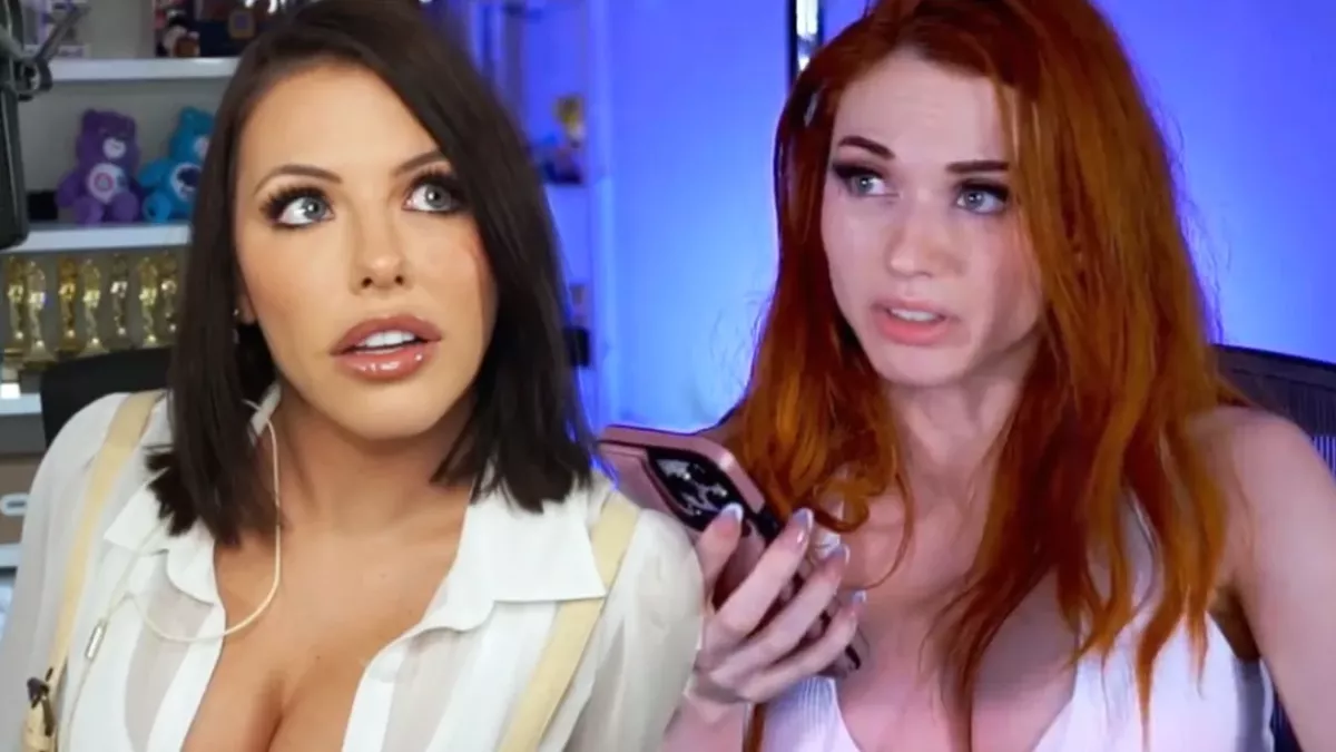 La streameuse Amouranth se fait détruire par une ancienne actrice X