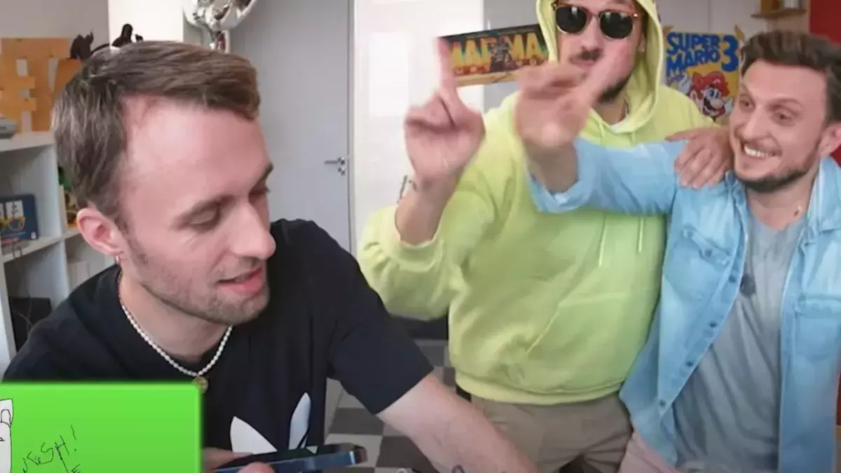 McFly et Carlito Squeezie NFT dessin