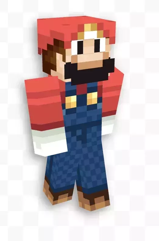 Skin Mario Minecraft          