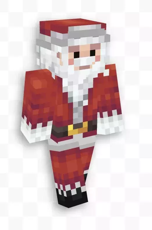 Skin père Noël Minecraft        