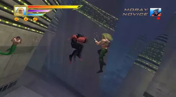 1. Aquaman : Battle for Atlantis - Sorti sur GameCube et Xbox en 2003