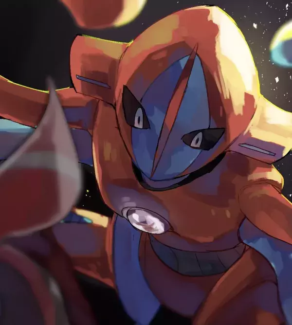 1er ex-aequo : Deoxys, Pokémon Psy de 3ème GEN