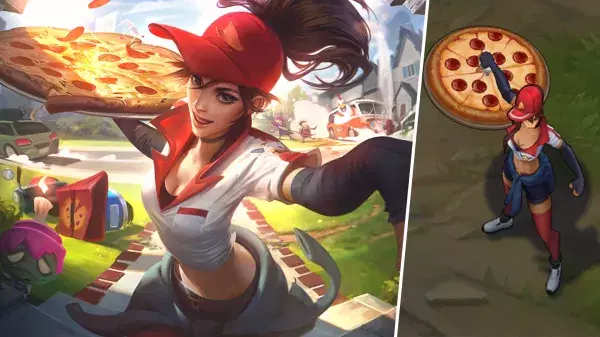 5ème skin le plus populaire dans LoL : Sivir Livreuse de pizza
