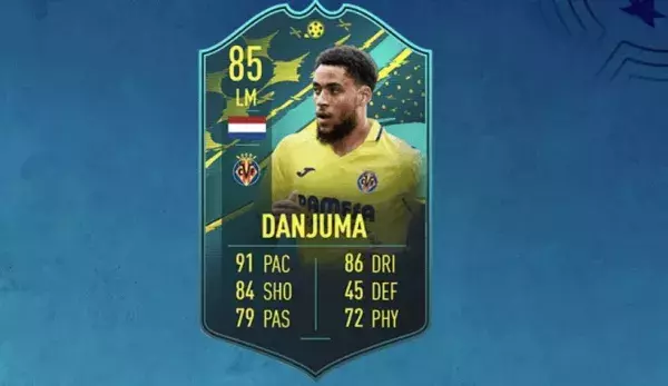 6ème place : Arnaut Danjuma