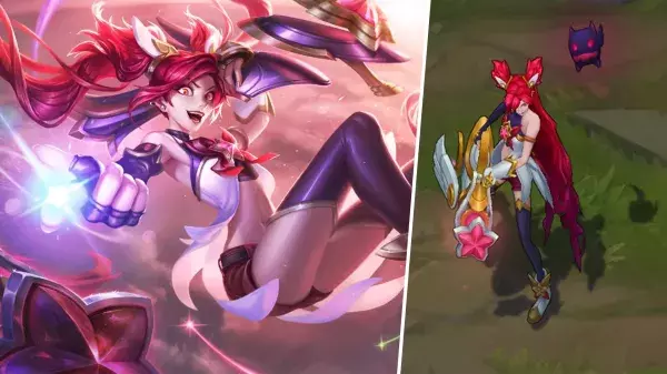 7ème skin le plus populaire de LoL : Jinx Gardienne des étoiles