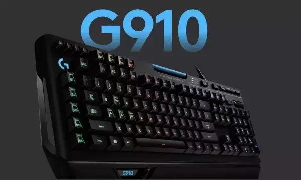 9. Logitech G910, design daté mais capacités bien mordernes