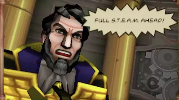 Abraham Lincold dans CODENAME S.T.E.A.M.