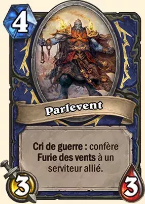 Battre la Dame Murmemort : Parlevent