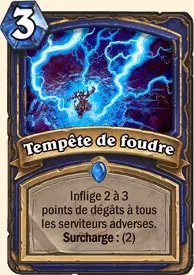 Battre la Dame Murmemort : Tempête de foudre