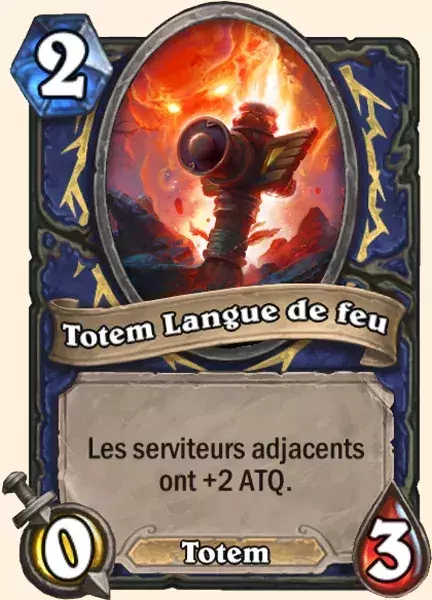 Battre la Dame Murmemort : Totem langue de feu