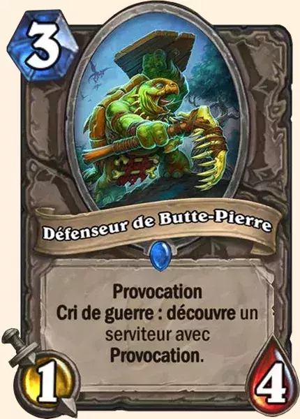 Battre Porte-mort Saurcroc : Défenseur de Butte-Pierre