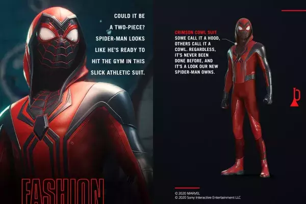Crimson Cowl Suit                                                 