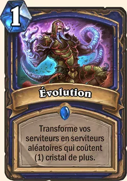 Deck Chaman pour battre le Roi-Liche : 2x Evolution