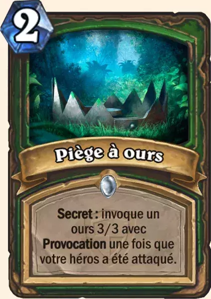 Deck Chasseur pour Battre le Roi-Liche : 2x Piège à ours