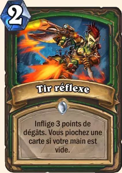Deck Chasseur pour Battre le Roi-Liche : 2x Tir réflexe