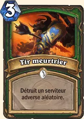 Deck Chasseur pour Battre le Roi-Liche : 2x Tirs meutrier