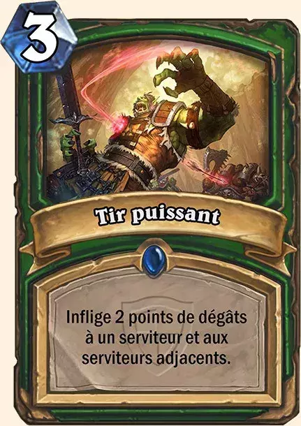 Deck Chasseur pour Battre le Roi-Liche : Tir puissant