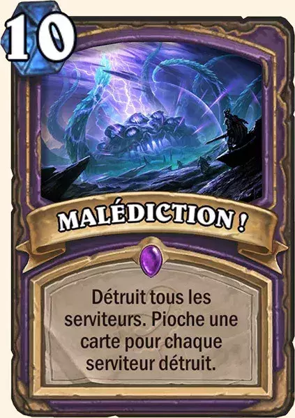 Deck Démoniste pour battre le Roi-Liche : MELEDICTION !