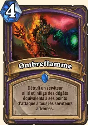 Deck Démoniste pour battre le Roi-Liche : Ombreflamme