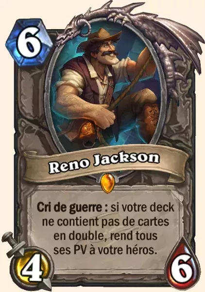 Deck Démoniste pour battre le Roi-Liche : Reno Jackson