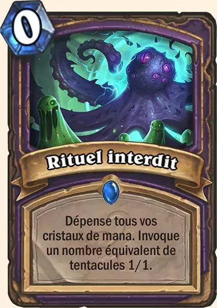 Deck Démoniste pour battre le Roi-Liche : Rituel interdit