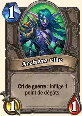 Deck druide pour battre le Roi-Liche : Archère elfe