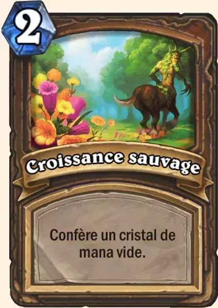 Deck druide pour battre le Roi-Liche : Croissance sauvage